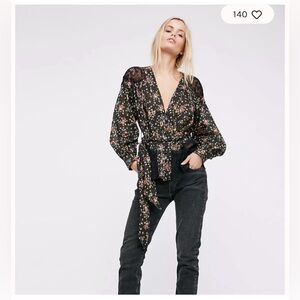 Antropologie Free People One Last Dance Printed
Bed Jacket Women's Size M